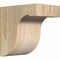 Ekena Millwork Del Monte Rough Sawn Corbel, Douglas Fir, 4"W x 6"D x 6"H COR04X06X06DEL00RDF - alternate 1